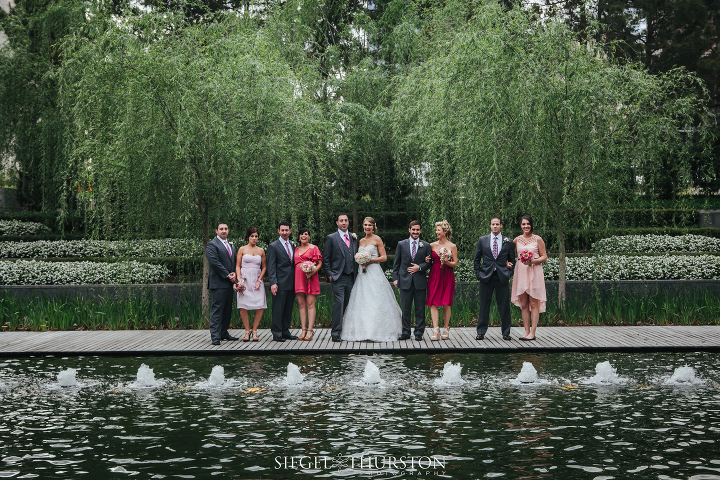 nasher sculpture center wedding portraits dallas texas