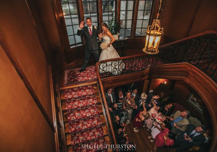 aldredge house wedding reception grand entrance 