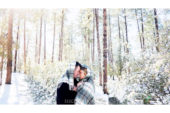 destination snow engagement shoot