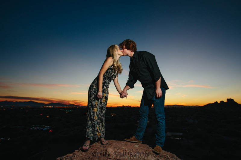 Papago Park Engagement Phoenix Arizona