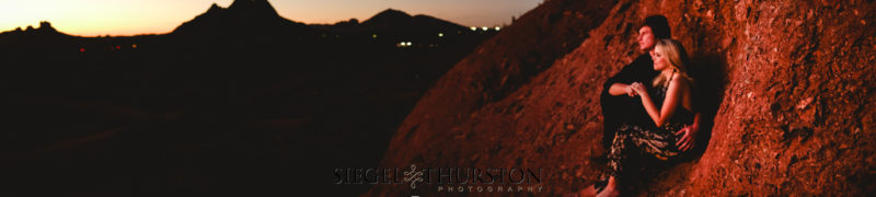 Papago Park Engagement Phoenix Arizona