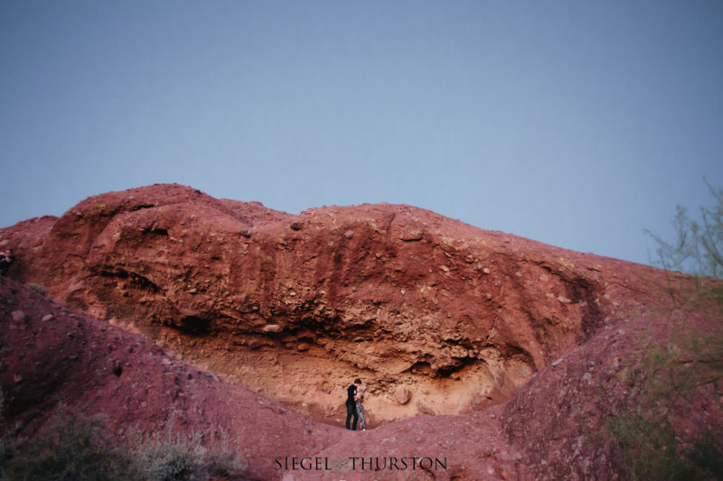 outdoor desert engagement session phoenix arizona