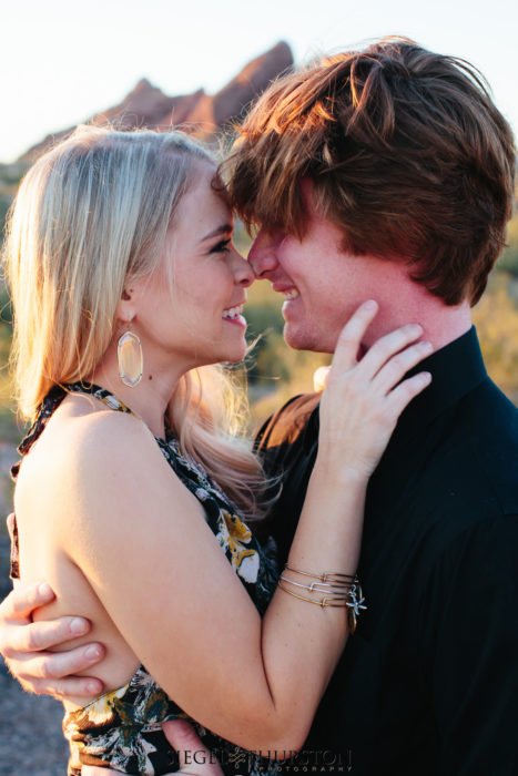 Papago Park engagement photos