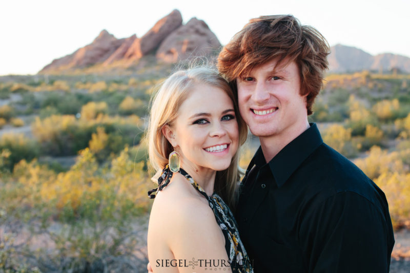 Papago Park engagement photos