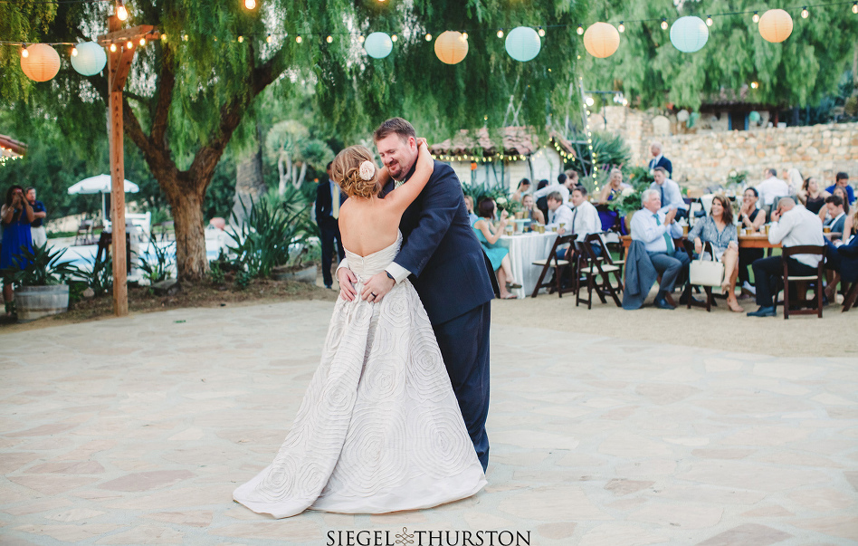 first dance under the market lights at leo carrillo